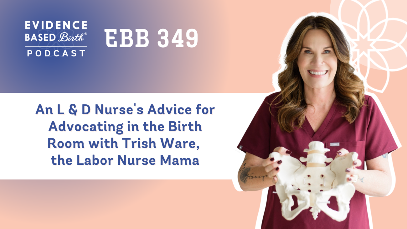 EBB 349 – An L & D Nurse’s Advice for Advocating in the Birth Room with Trish Ware the Labor Nurse Mama