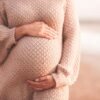 Pregnant woman outdoors