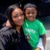 Adriana Smith with her son