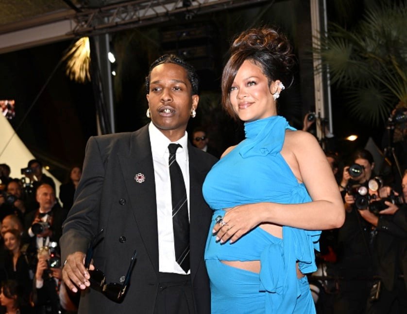 Pregnant Rihanna Turns Heads at The Smurfs Cannes Premiere in Custom Alaïa